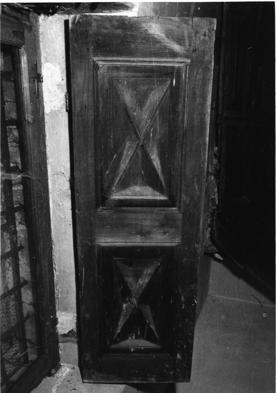 imposta di finestra, serie - bottega biellese (sec. XIX)