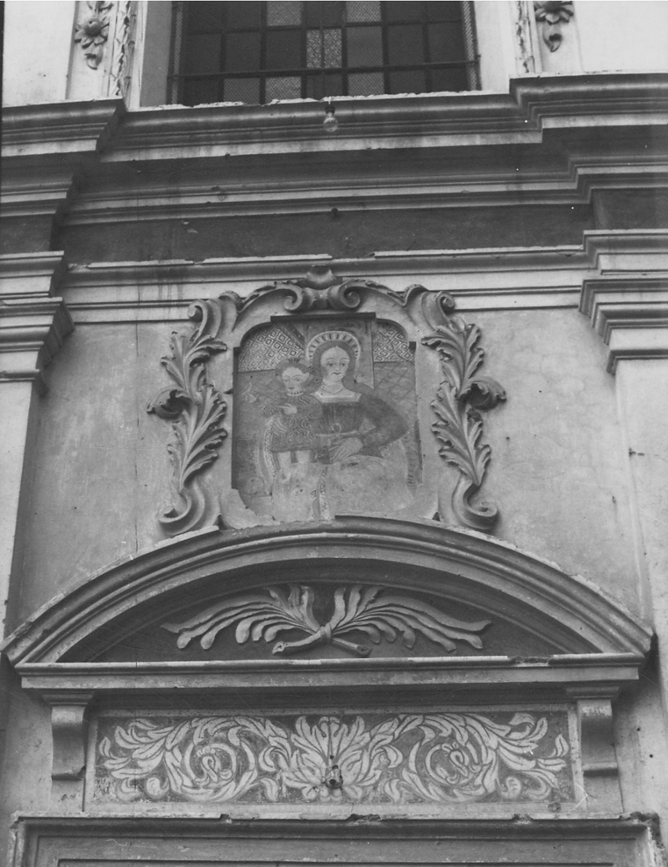 Madonna in trono con Bambino (dipinto, opera isolata) - ambito lombardo-piemontese (fine/inizio secc. XV/ XVI)