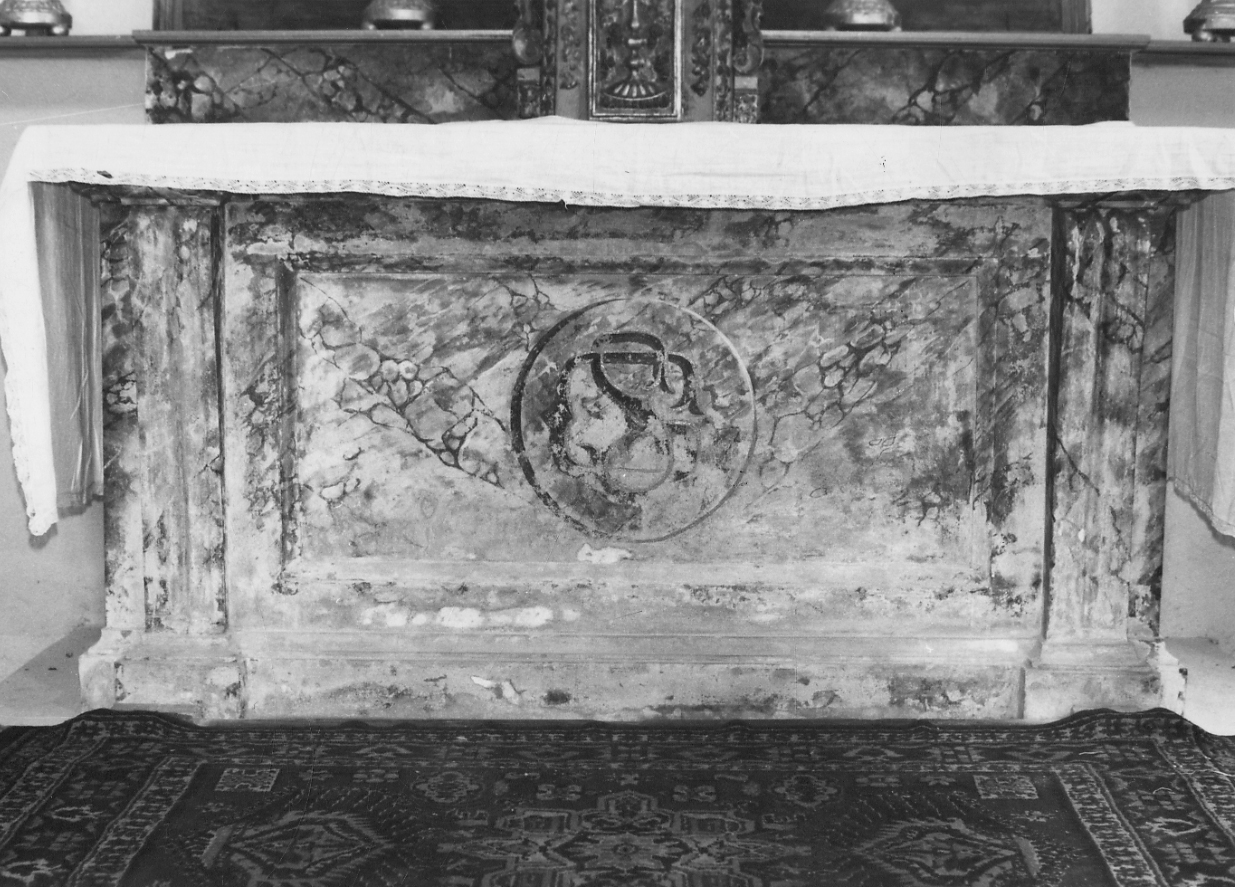 paliotto, opera isolata - bottega piemontese (prima metà sec. XIX)