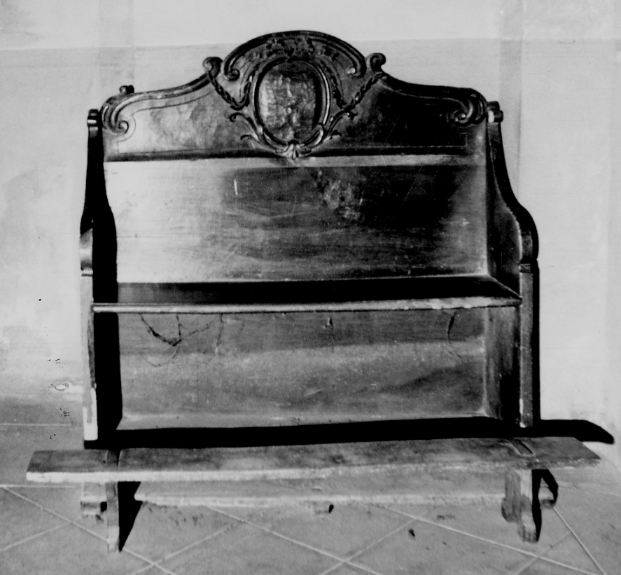 panca, coppia - bottega piemontese (sec. XVIII)