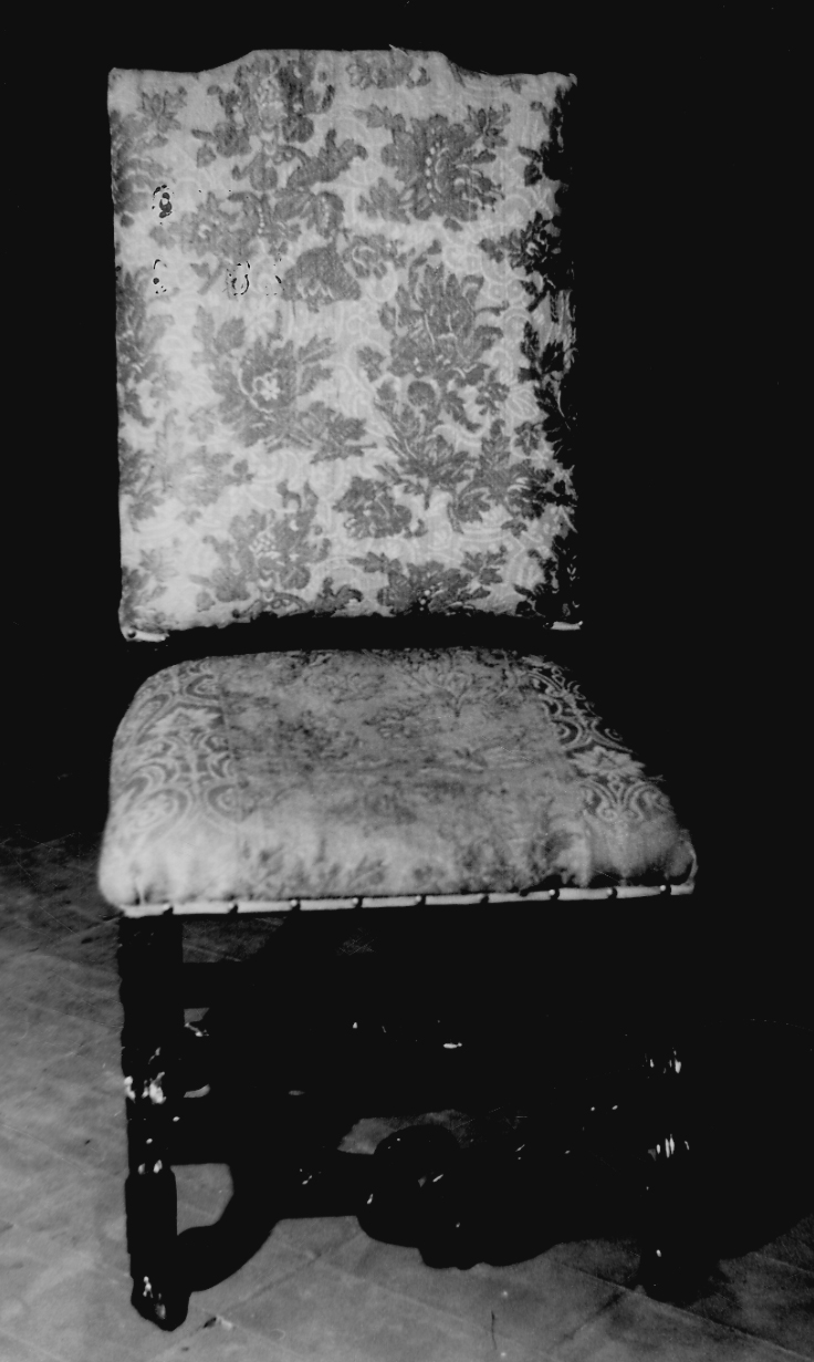 sedia, opera isolata - bottega piemontese (sec. XVIII)