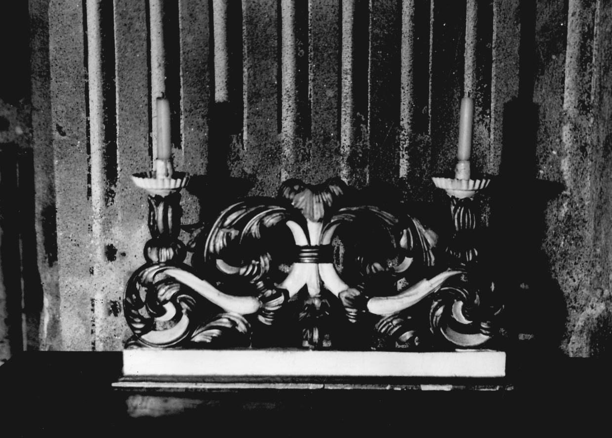 candeliere, coppia - bottega piemontese (inizio sec. XIX)