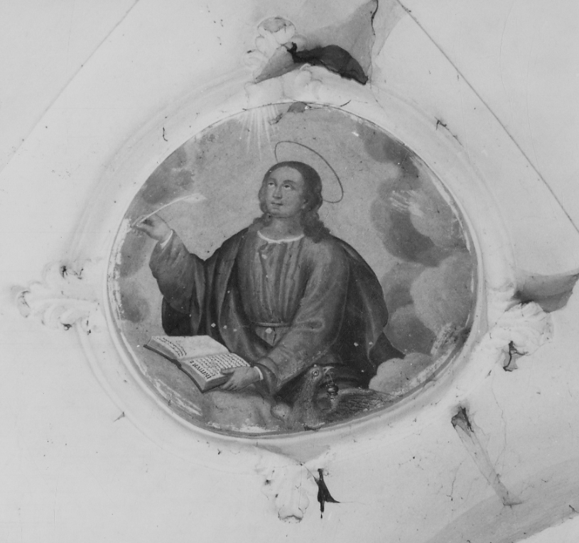 San Giovanni Evangelista (dipinto, opera isolata) - ambito biellese (sec. XIX)