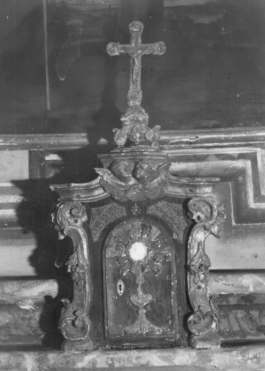 tabernacolo, opera isolata - bottega piemontese (fine sec. XVIII)