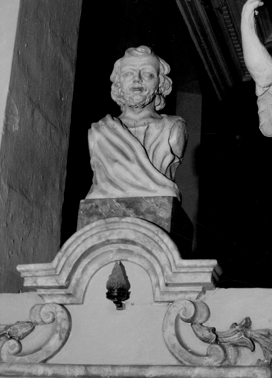 busto di santo (scultura, opera isolata) - bottega piemontese (prima metà sec. XVIII)