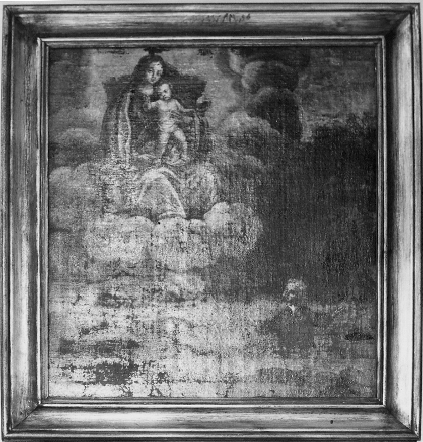 miracolo della Madonna (dipinto, opera isolata) - ambito biellese (fine/inizio secc. XVIII/ XIX)