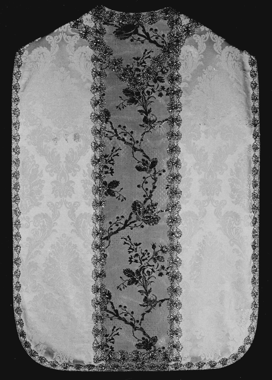 stolone di pianeta, elemento d'insieme - manifattura Italia settentrionale (seconda metà sec. XVIII)