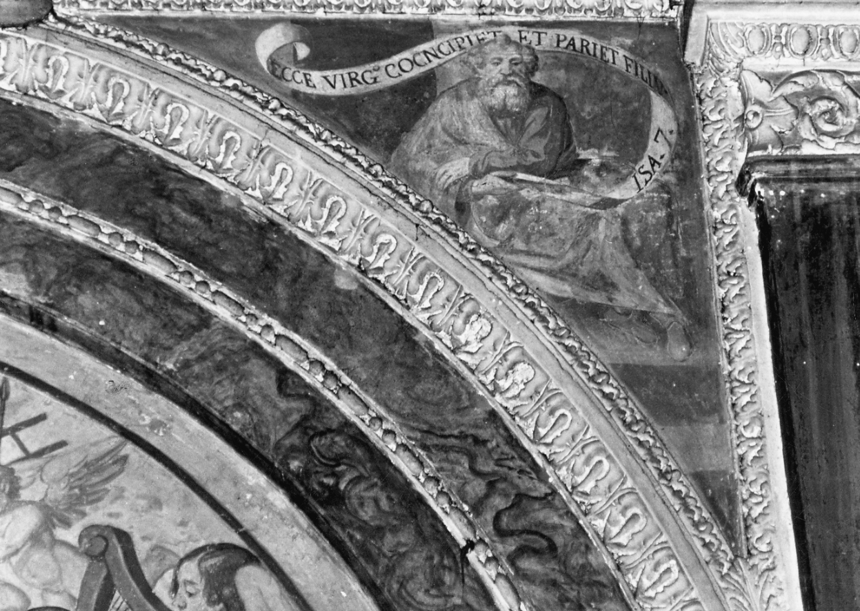 Isaia (dipinto, elemento d'insieme) di Costantino Vincenzo (attribuito) (metà sec. XVII)