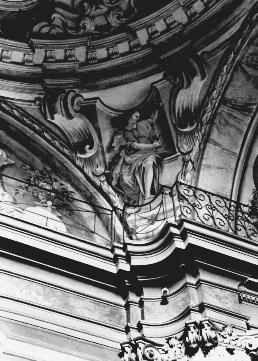 Temperanza (decorazione pittorica, elemento d'insieme) - ambito piemontese (metà sec. XVIII)