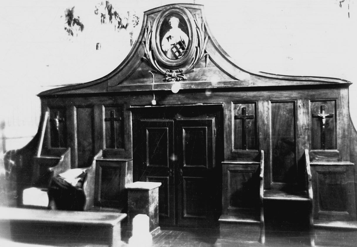 parapetto di scala, opera isolata - bottega biellese (sec. XVIII)