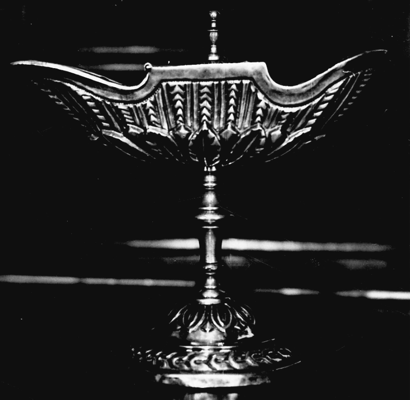 navicella portaincenso, coppia - bottega biellese (inizio sec. XIX)