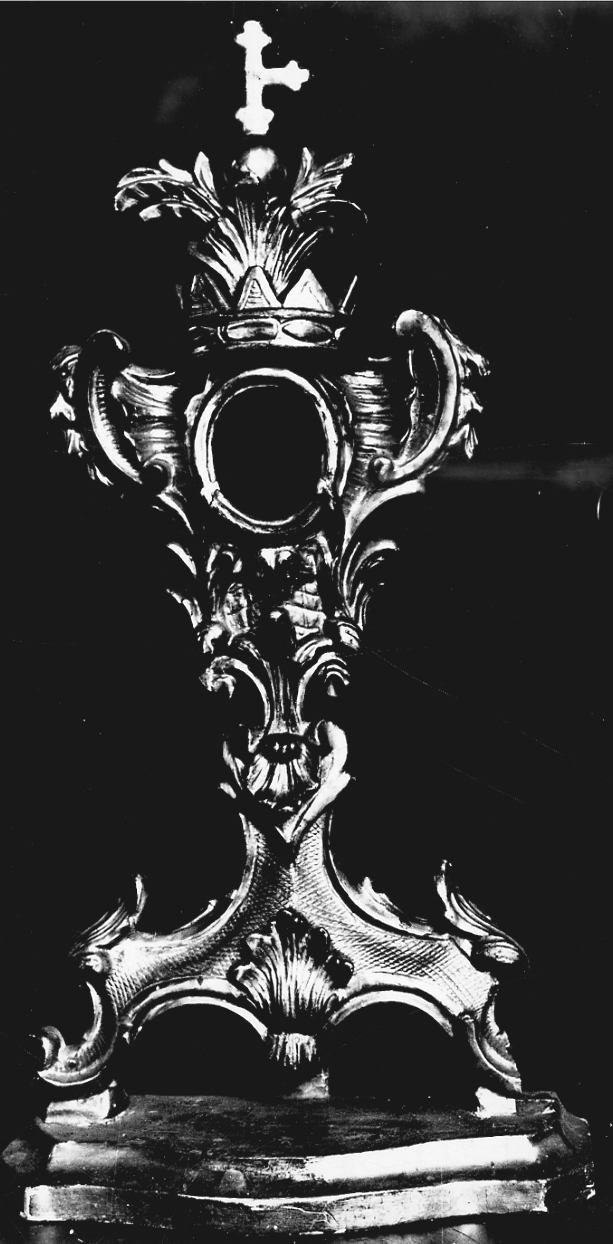 reliquiario - a ostensorio, coppia - bottega biellese (sec. XVIII)