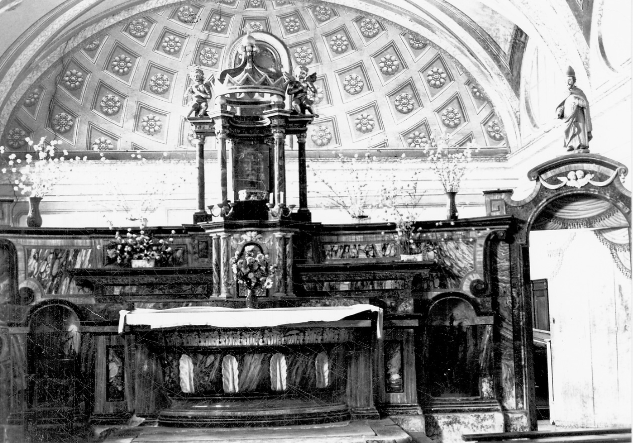 altare, opera isolata di Fissotto Paolo (metà sec. XIX)