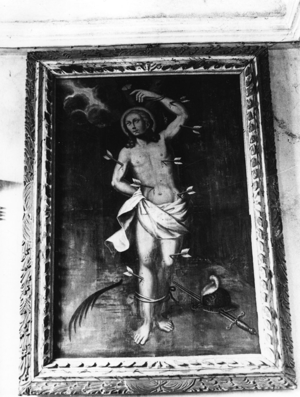 San Sebastiano (dipinto, opera isolata) - ambito biellese (sec. XVII)