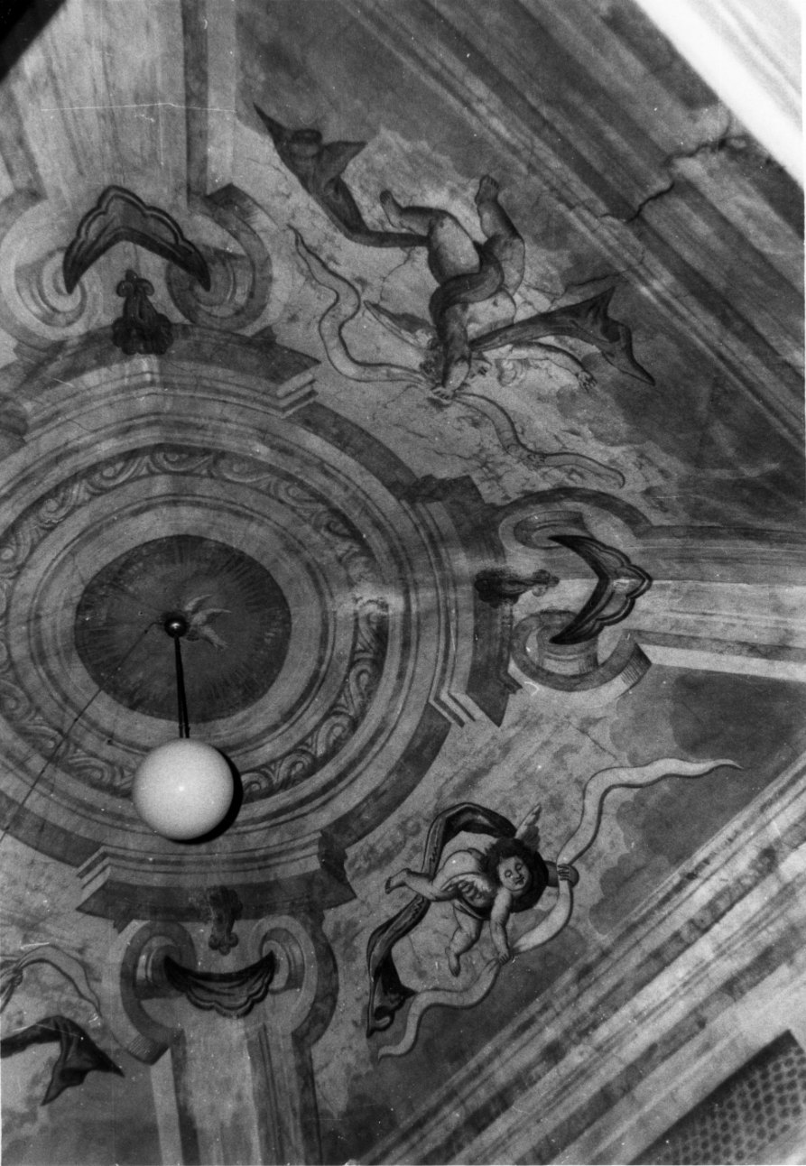 putti alati (decorazione pittorica, elemento d'insieme) - ambito biellese (sec. XVIII)