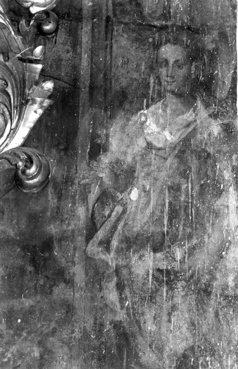 Santa Lucia (dipinto, elemento d'insieme) - ambito piemontese (fine/inizio secc. XVI/ XVII)