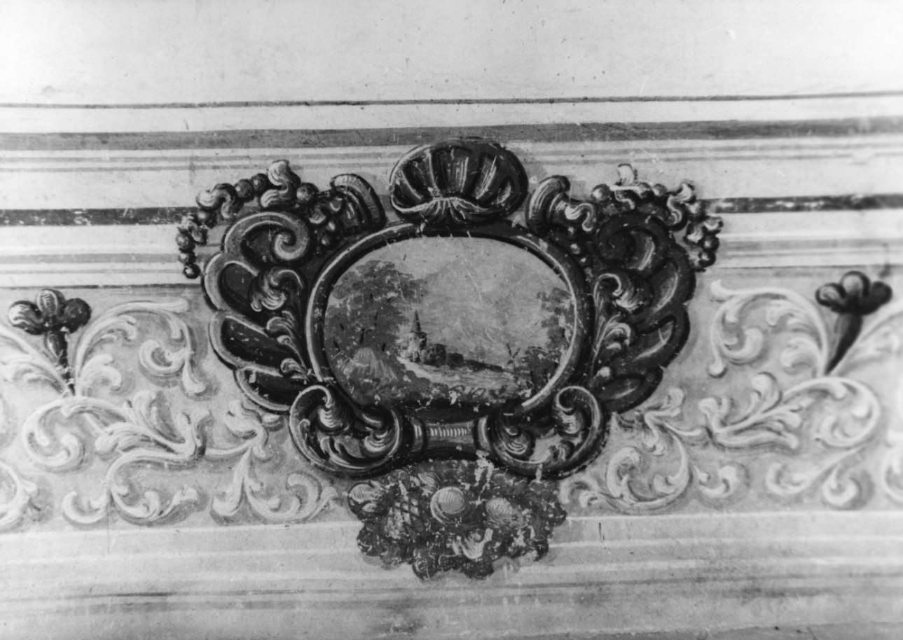 decorazione pittorica, elemento d'insieme - ambito biellese (sec. XIX)