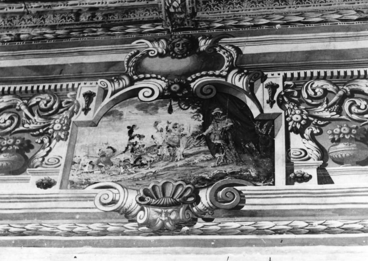 decorazione pittorica, complesso decorativo di Della Rovere Giovanni Mauro detto Fiamminghino (attribuito) (prima metà sec. XVII)