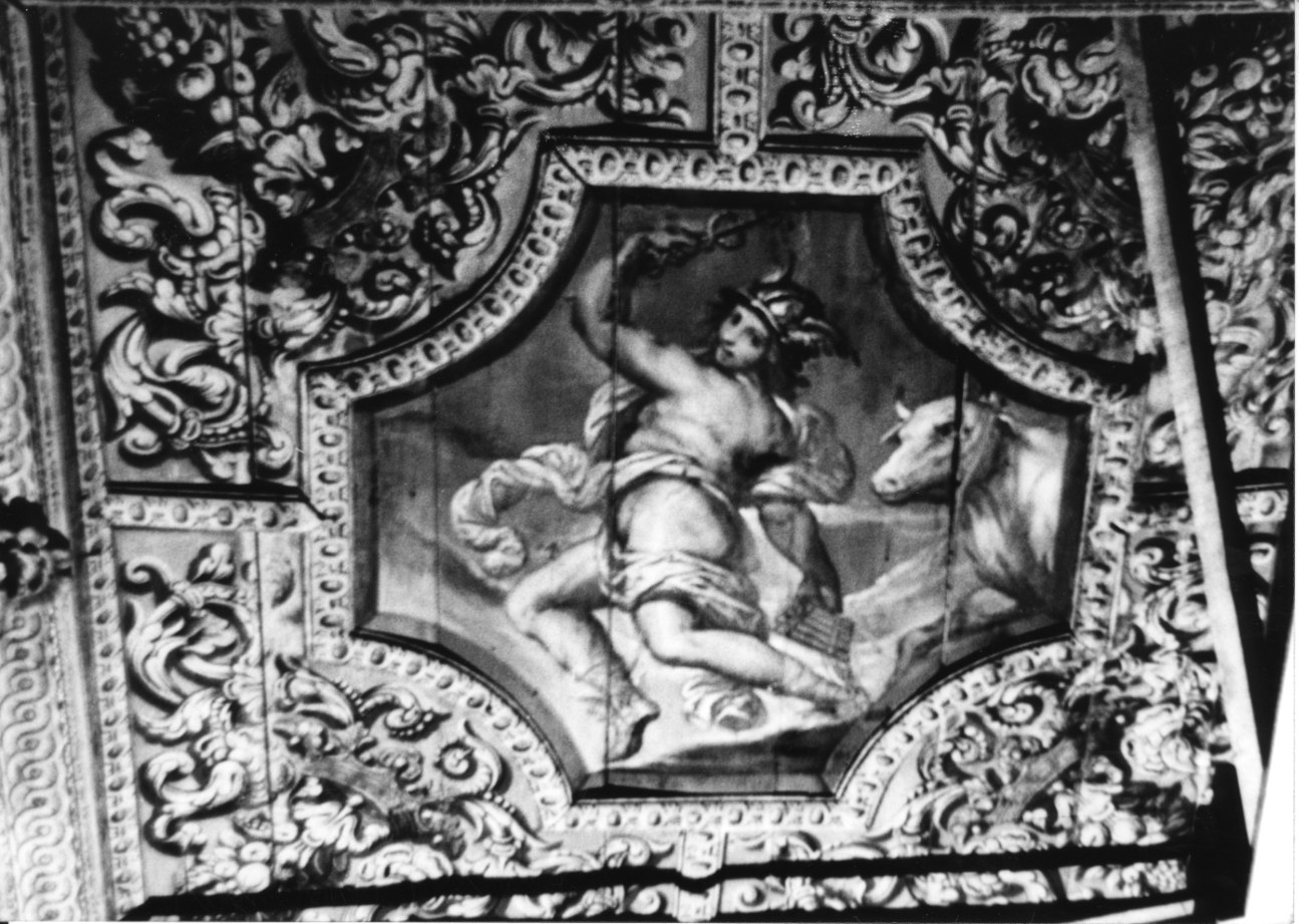 Mercurio (dipinto, elemento d'insieme) di Gianoli Pier Francesco (terzo quarto sec. XVII)