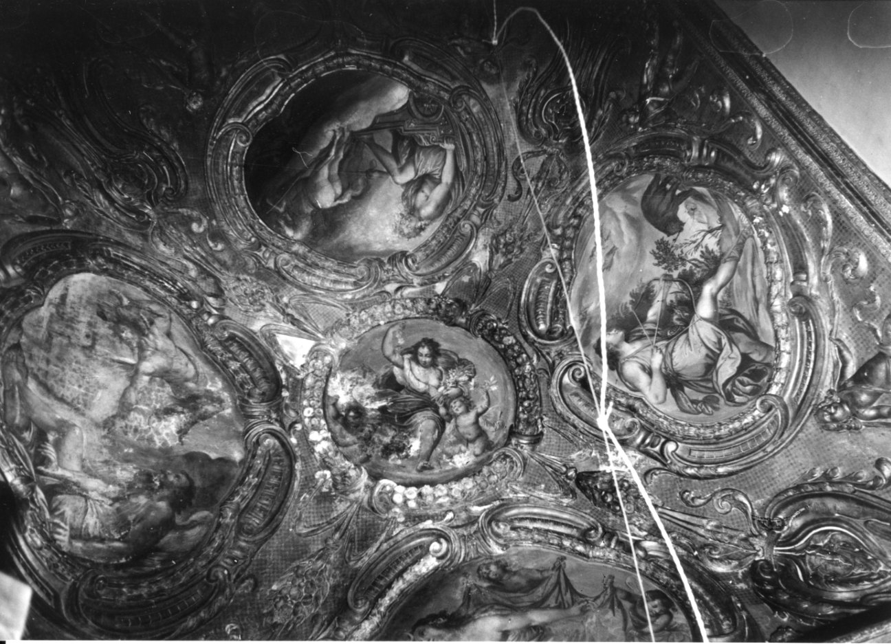 decorazione plastica, elemento d'insieme - bottega lombardo-piemontese (sec. XVII)