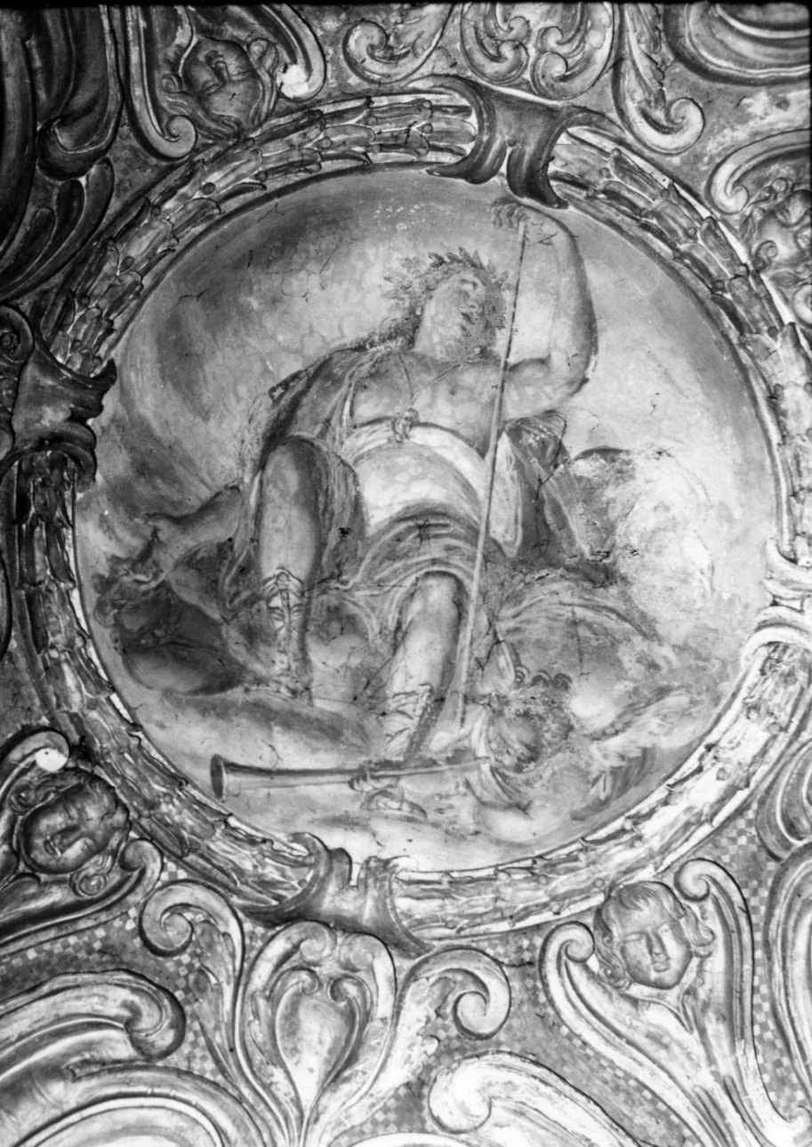 Minerva (dipinto, elemento d'insieme) - ambito della Valsesia (terzo quarto sec. XVII)