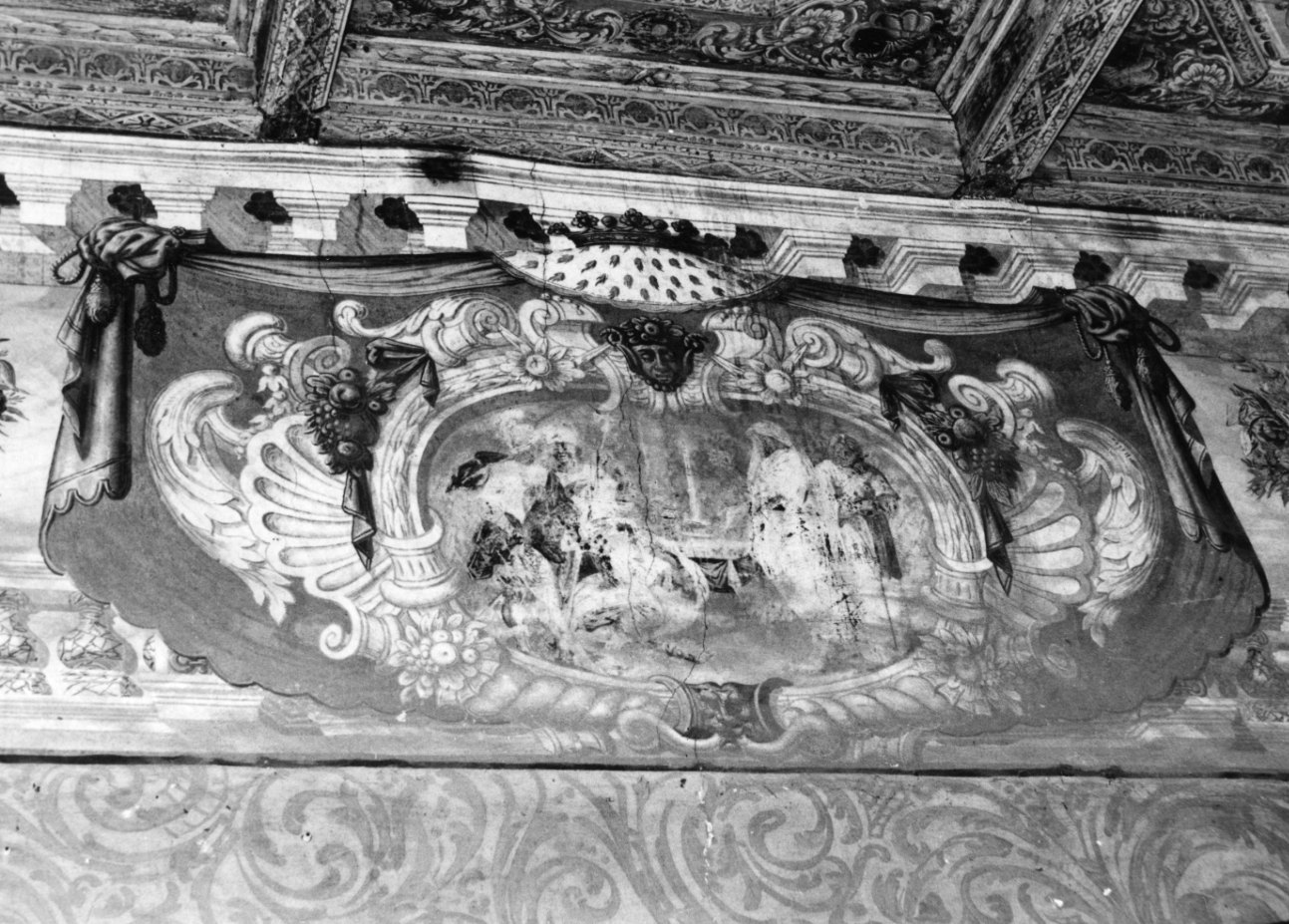decorazione pittorica, complesso decorativo - ambito lombardo-piemontese (sec. XVII)