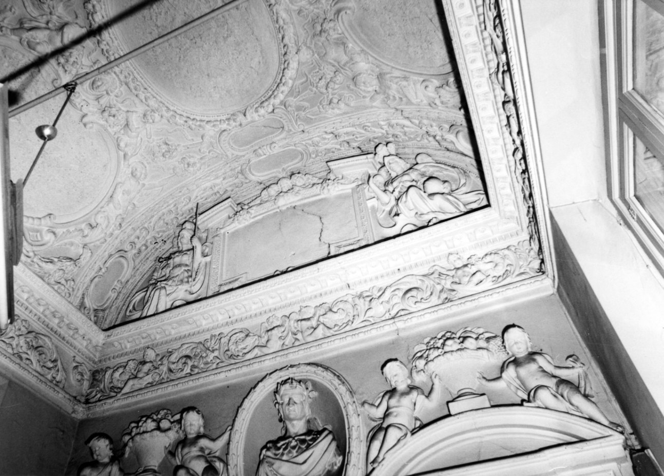decorazione plastica, complesso decorativo - bottega lombardo-piemontese (sec. XVII)