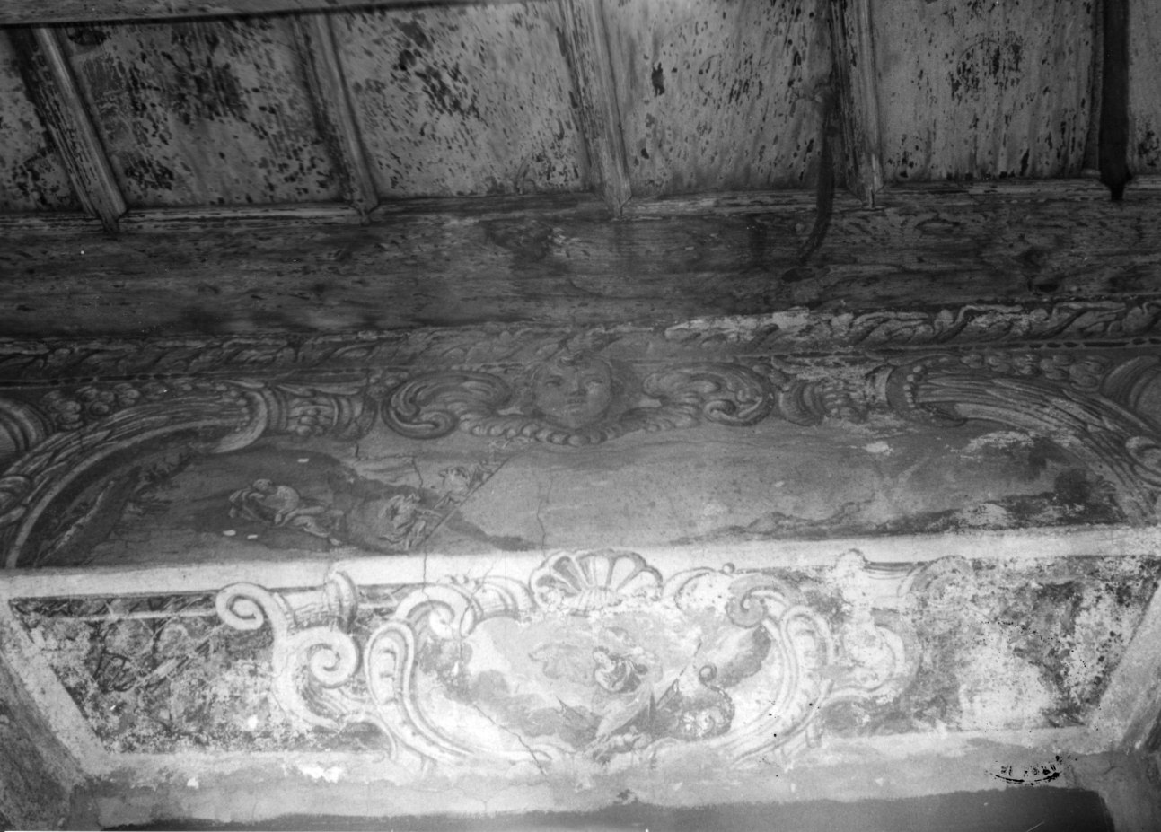 decorazione pittorica, complesso decorativo - ambito biellese (fine sec. XVII)