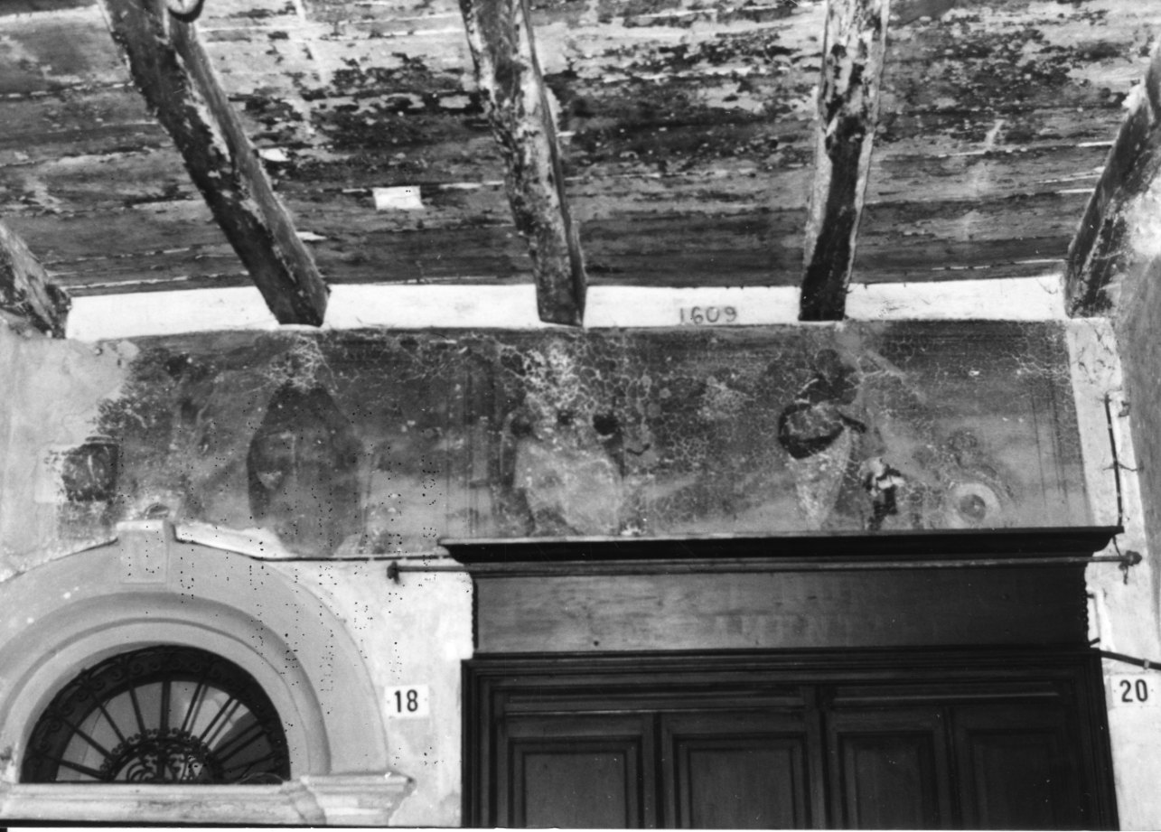 Madonna con Bambino e Santi (dipinto, opera isolata) - ambito lombardo-piemontese (inizio sec. XVII)