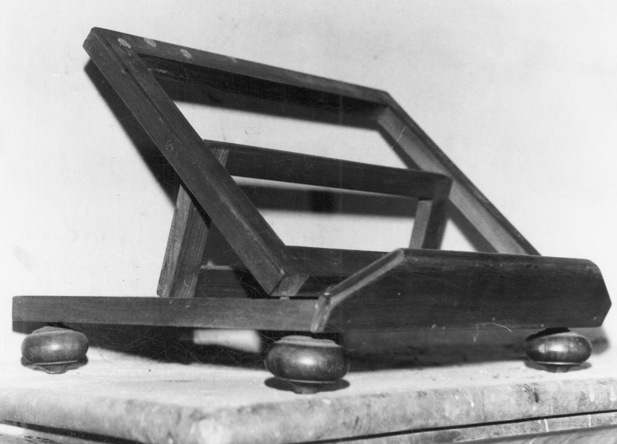 leggio d'altare, opera isolata - bottega lombardo-piemontese (sec. XIX)