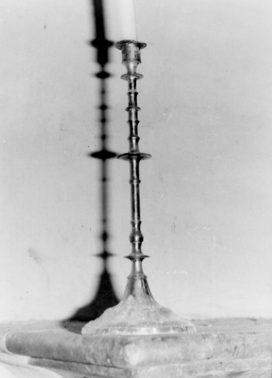 candeliere, opera isolata - bottega lombardo-piemontese (sec. XIX)