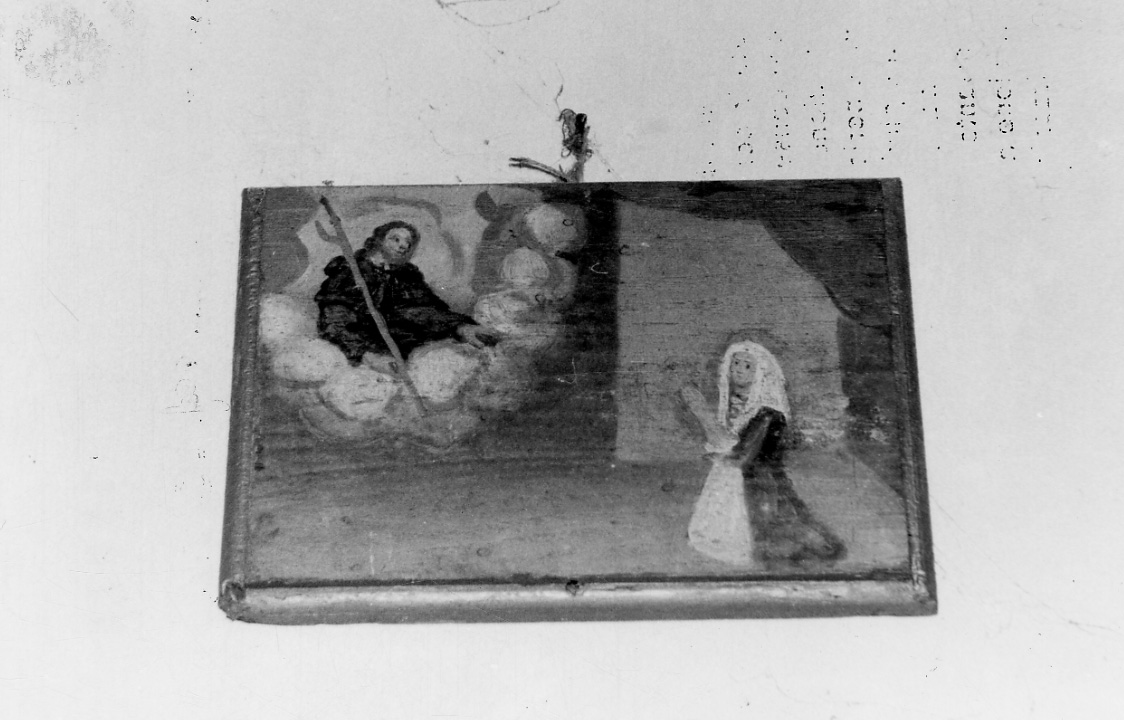 Intervento miracoloso di San Giacomo (ex voto, opera isolata) - ambito biellese (sec. XVIII)