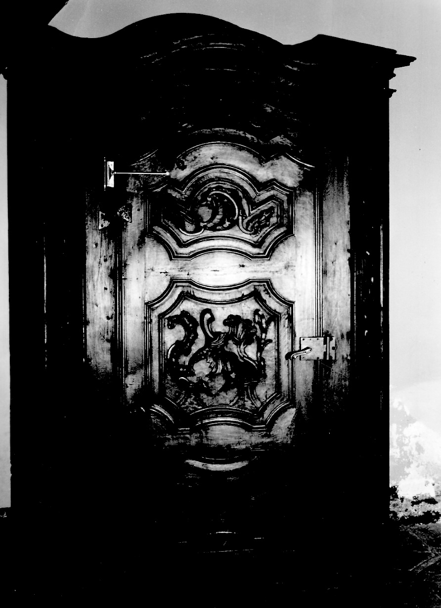 bussola, coppia di Serra Gaspare (attribuito) (metà sec. XVIII)