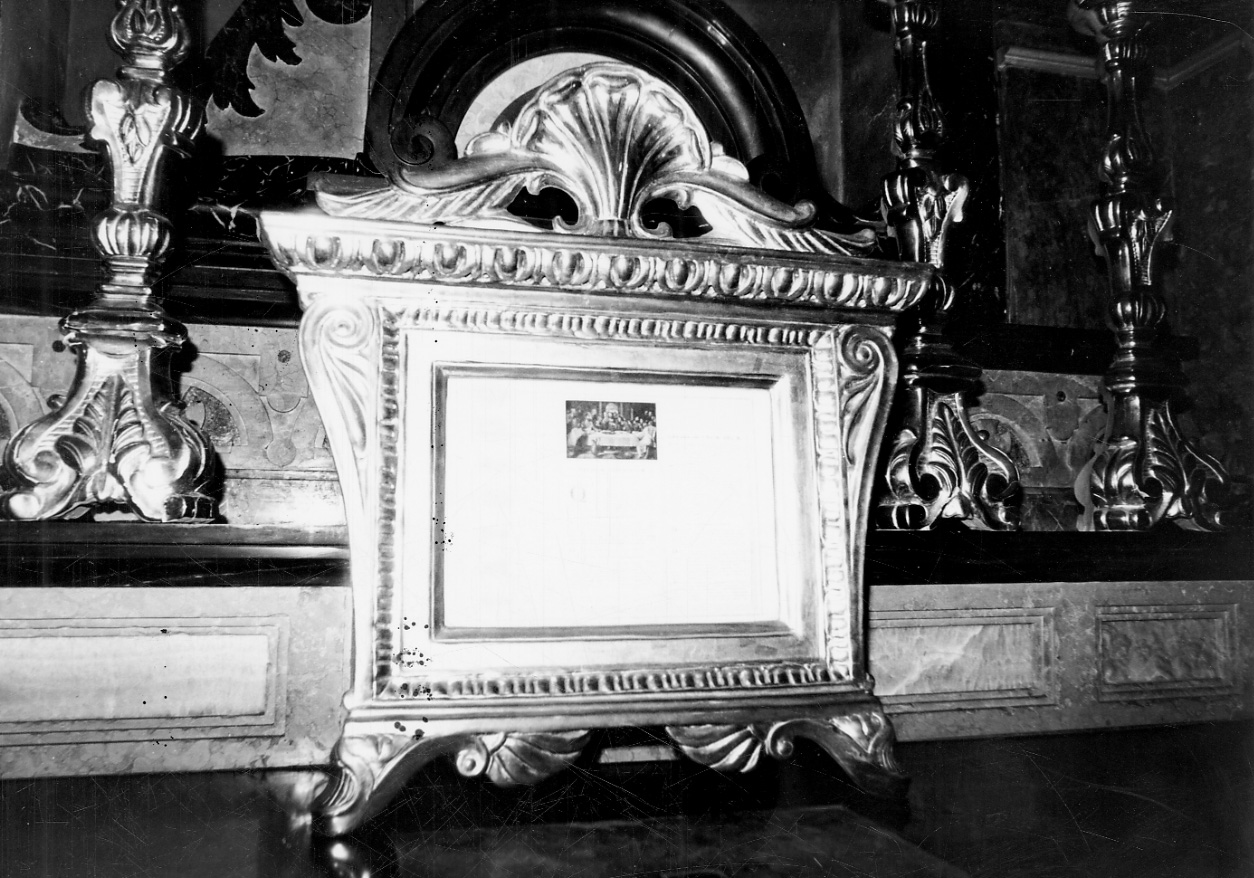 servizio di cartagloria, opera isolata - bottega piemontese (prima metà sec. XIX)