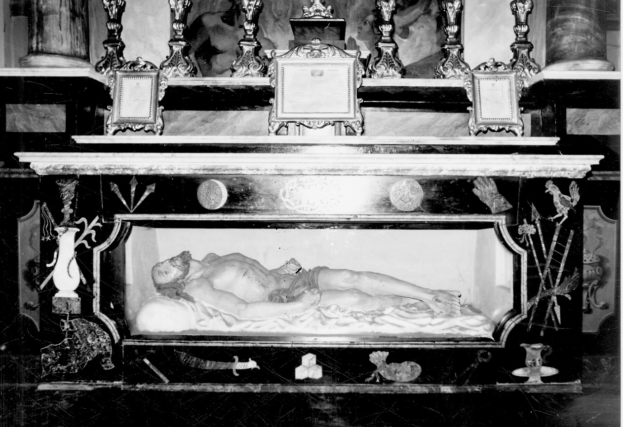 mensa d'altare, opera isolata di Argenti Carlo Gerolamo (attribuito) (secondo quarto sec. XVIII)