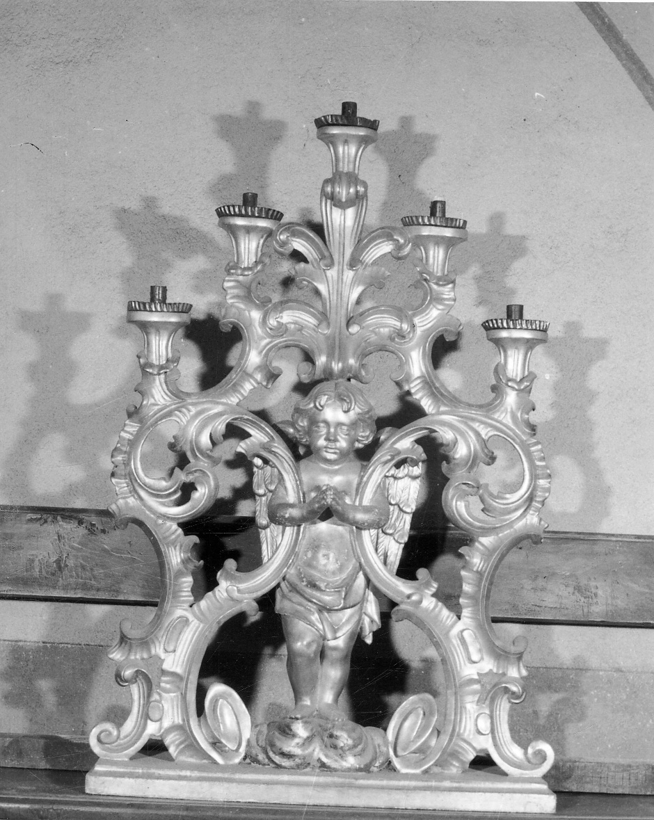 candelabro, coppia di Serpentiere Carlo Gaspare (primo quarto sec. XVIII)