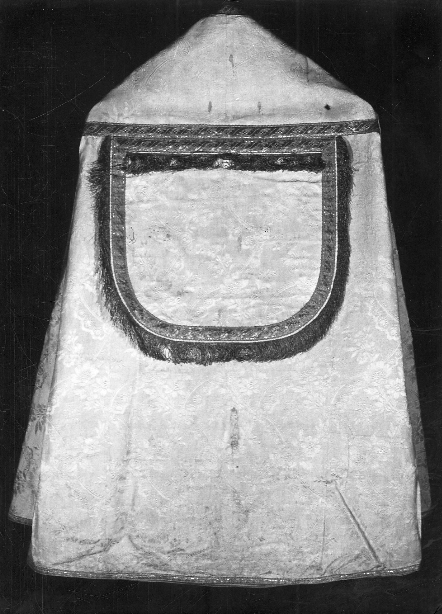 piviale, opera isolata - manifattura piemontese (sec. XVIII)