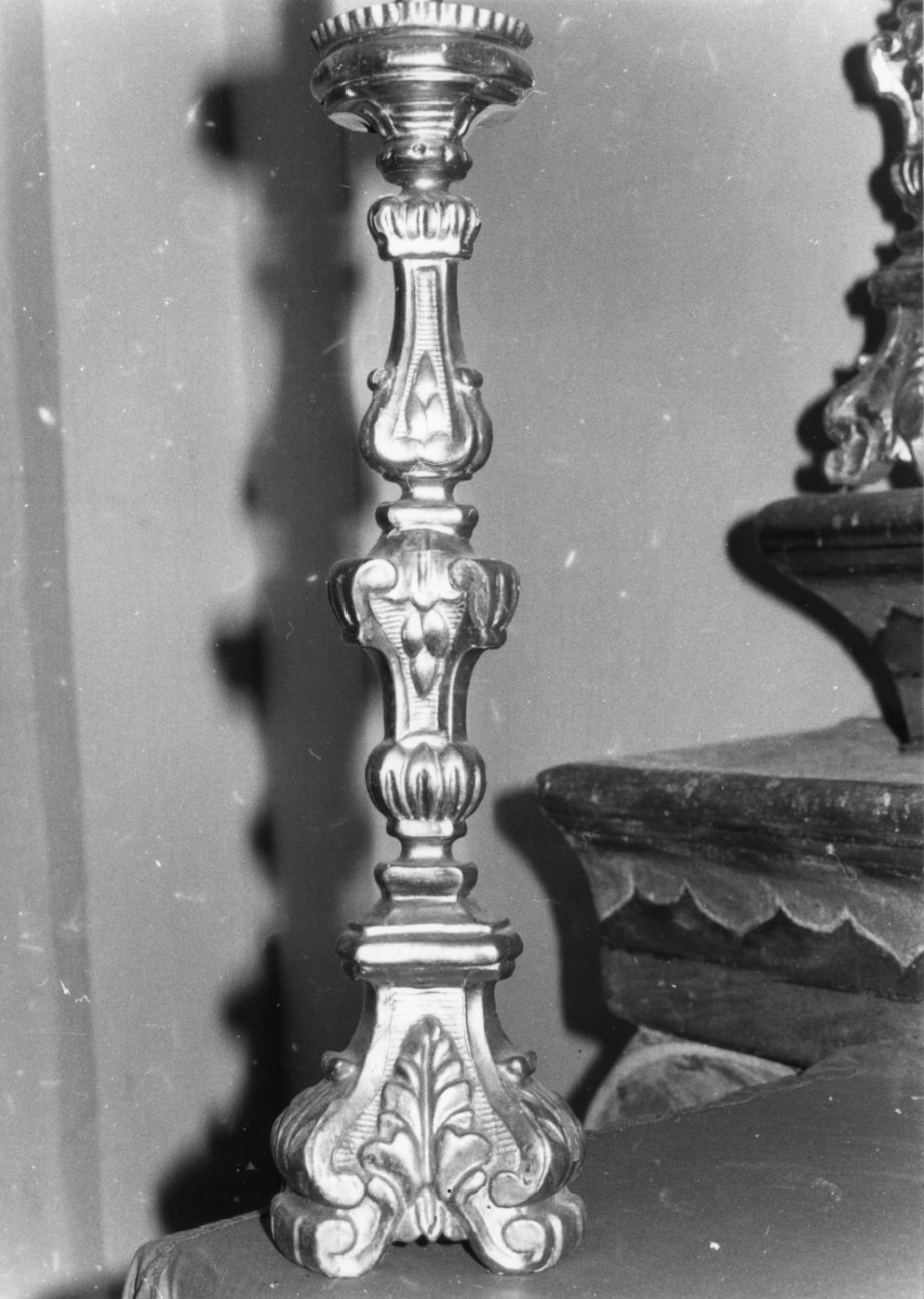 candeliere, serie di Serpentiere Carlo Gaspare (attribuito) (secondo quarto sec. XVIII)