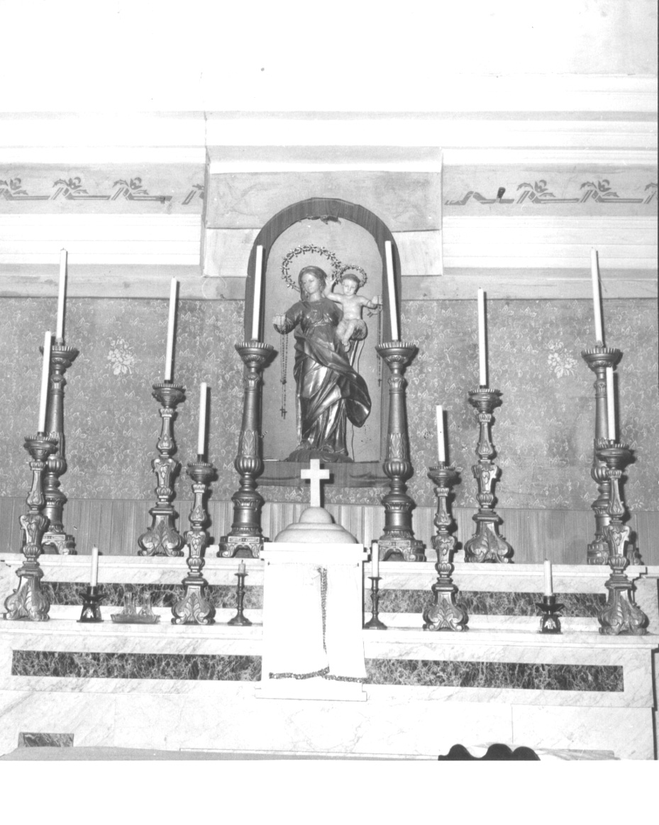 balaustrata di altare, opera isolata - bottega lombardo-piemontese (seconda metà sec. XVIII)