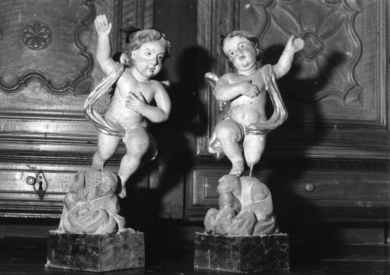 angeli (statua, coppia) - bottega biellese (sec. XVIII)