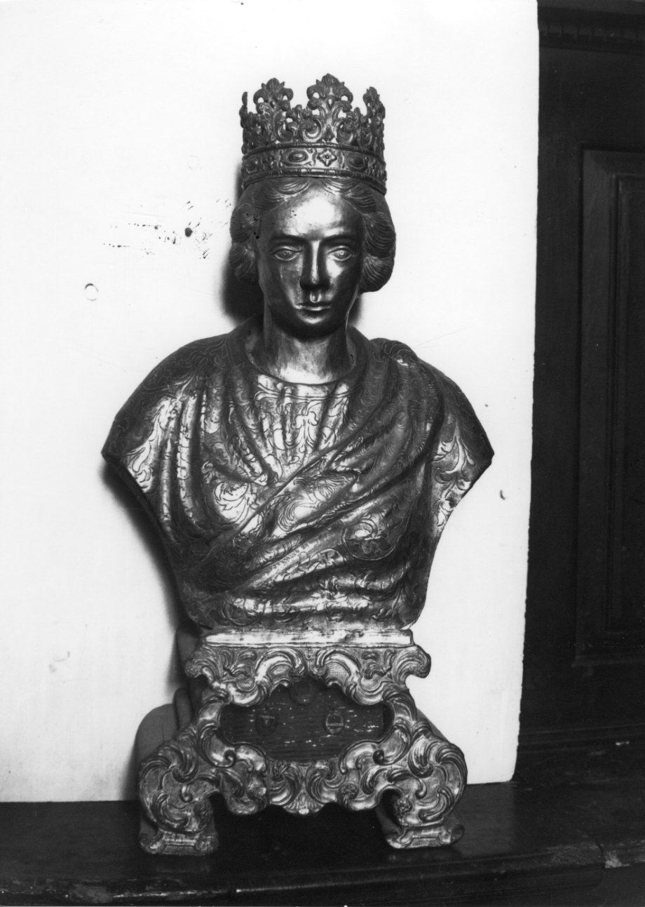 busto femminile (reliquiario - a busto, coppia) - bottega piemontese (inizio sec. XIX)