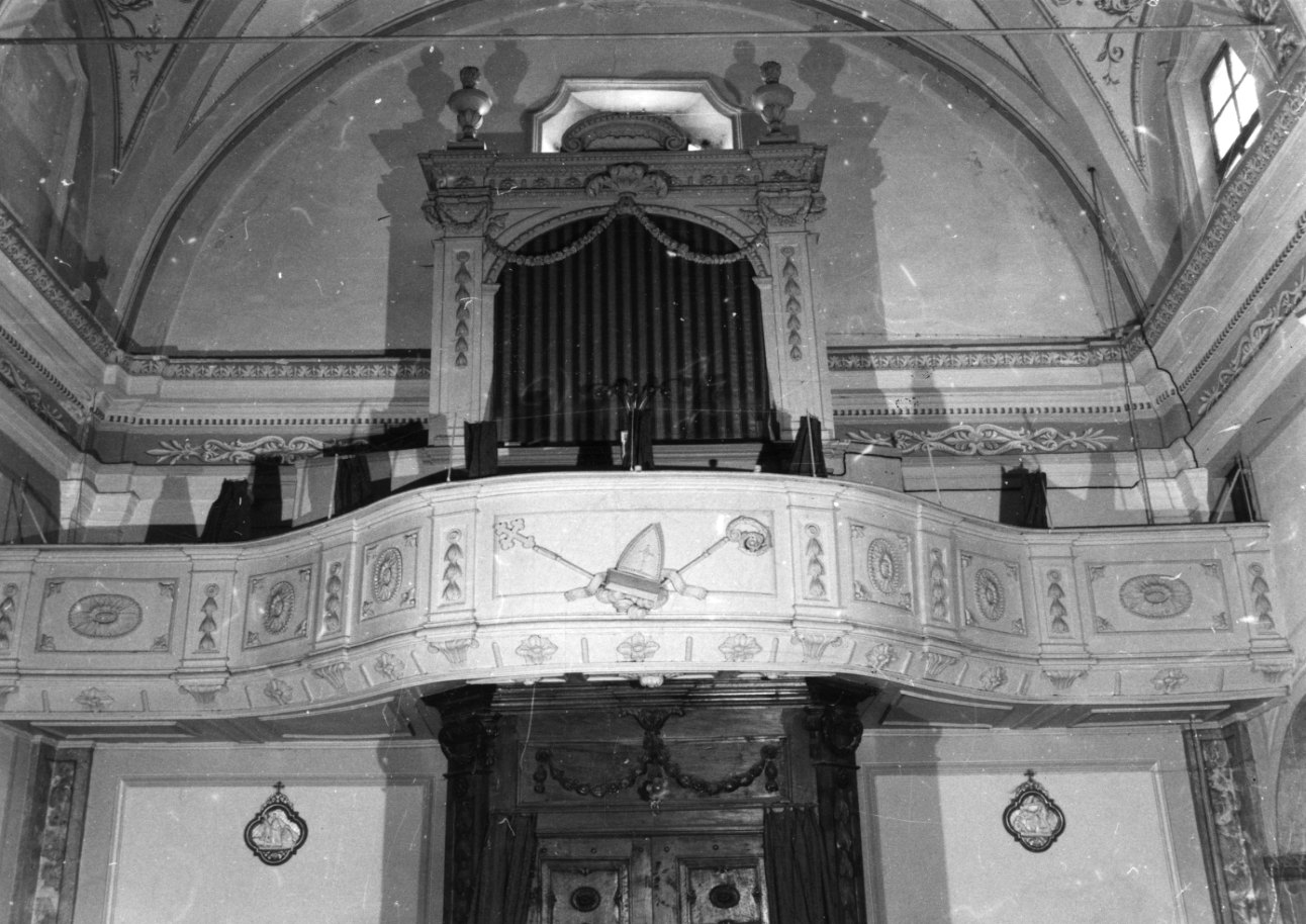 cassa d'organo, opera isolata di Virla Giacomo (fine sec. XVIII)