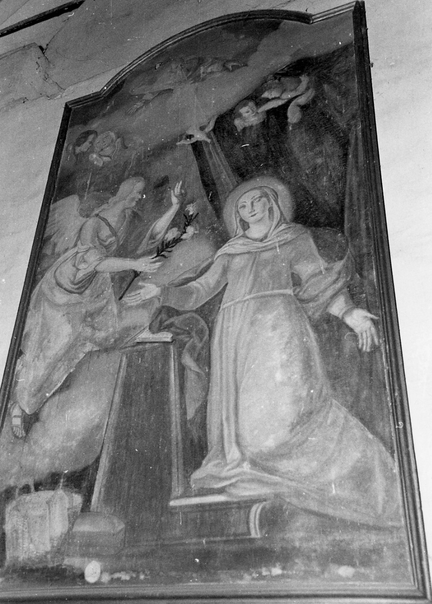 Annunciazione (dipinto, opera isolata) - ambito biellese (prima metà sec. XVII)