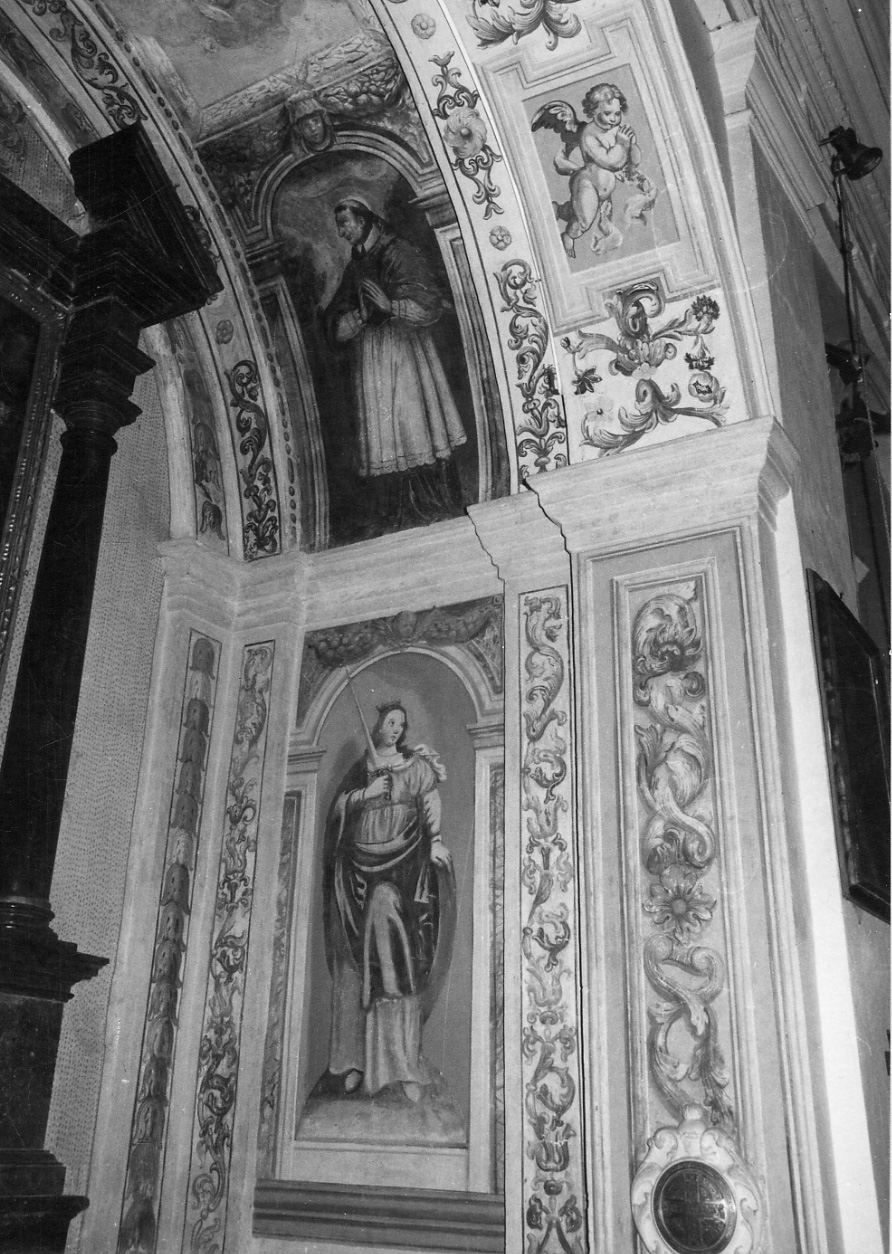 Santa Caterina d'Alessandria (dipinto, elemento d'insieme) - ambito piemontese (inizio sec. XVIII)