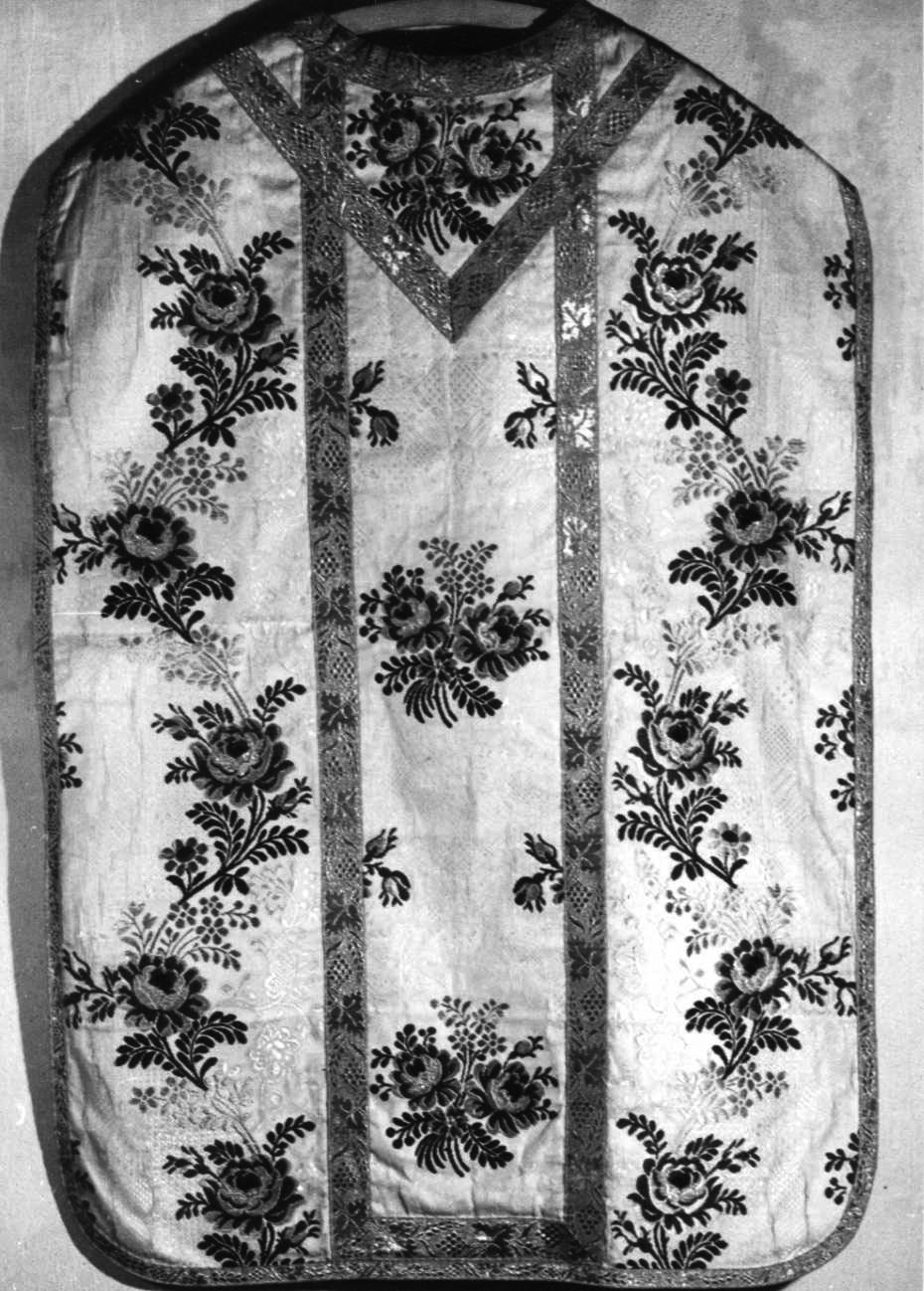 paramento liturgico, insieme - manifattura piemontese (metà sec. XIX)