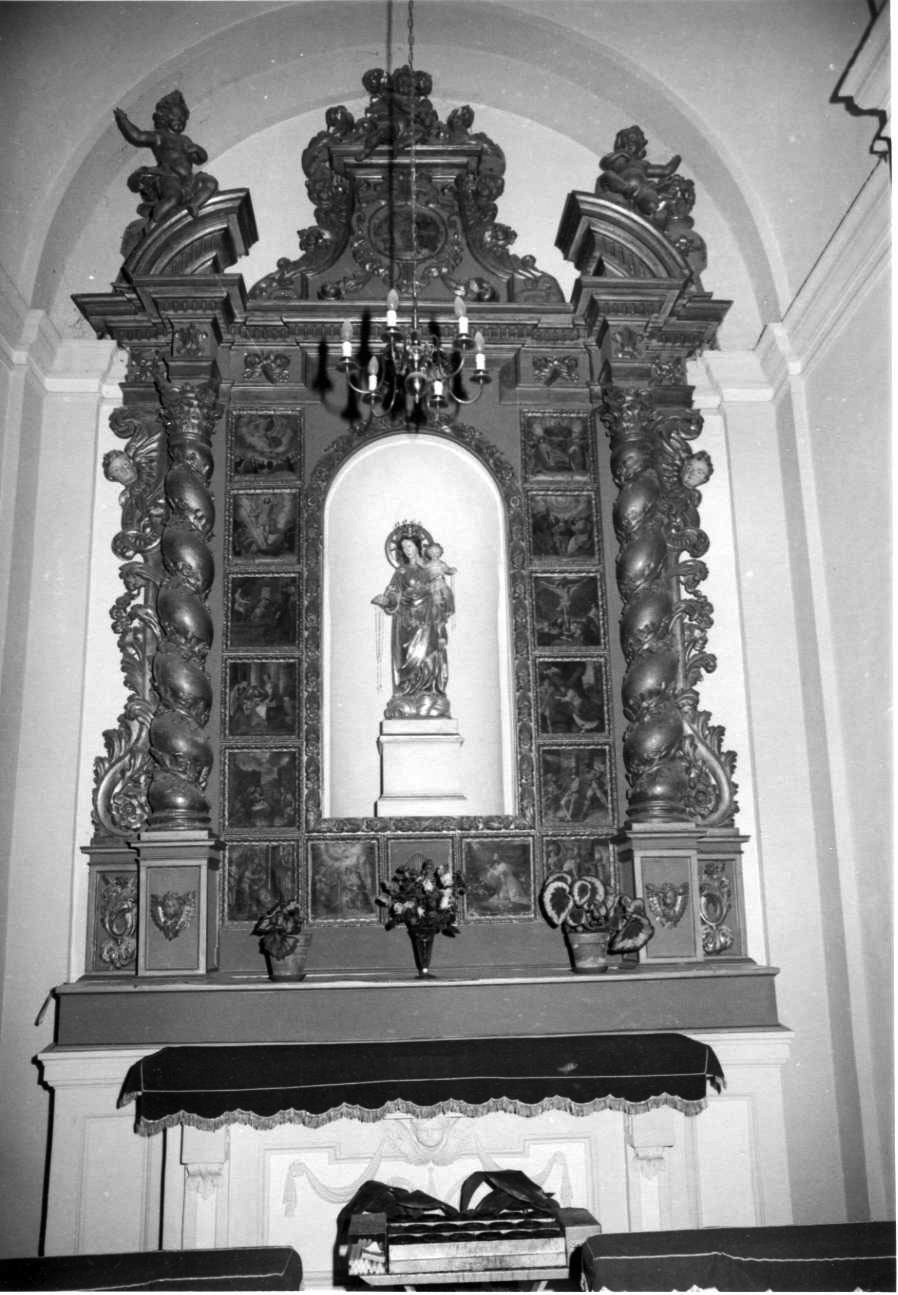 dossale, elemento d'insieme - bottega vercellese (inizio sec. XVIII)