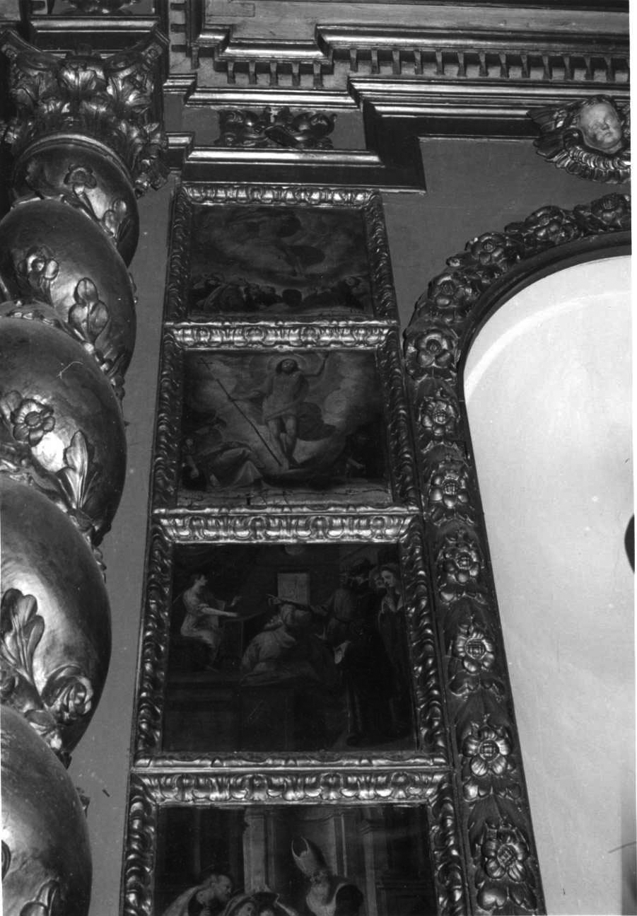 resurrezione di Cristo (dipinto, elemento d'insieme) - ambito vercellese (primo quarto sec. XVIII)