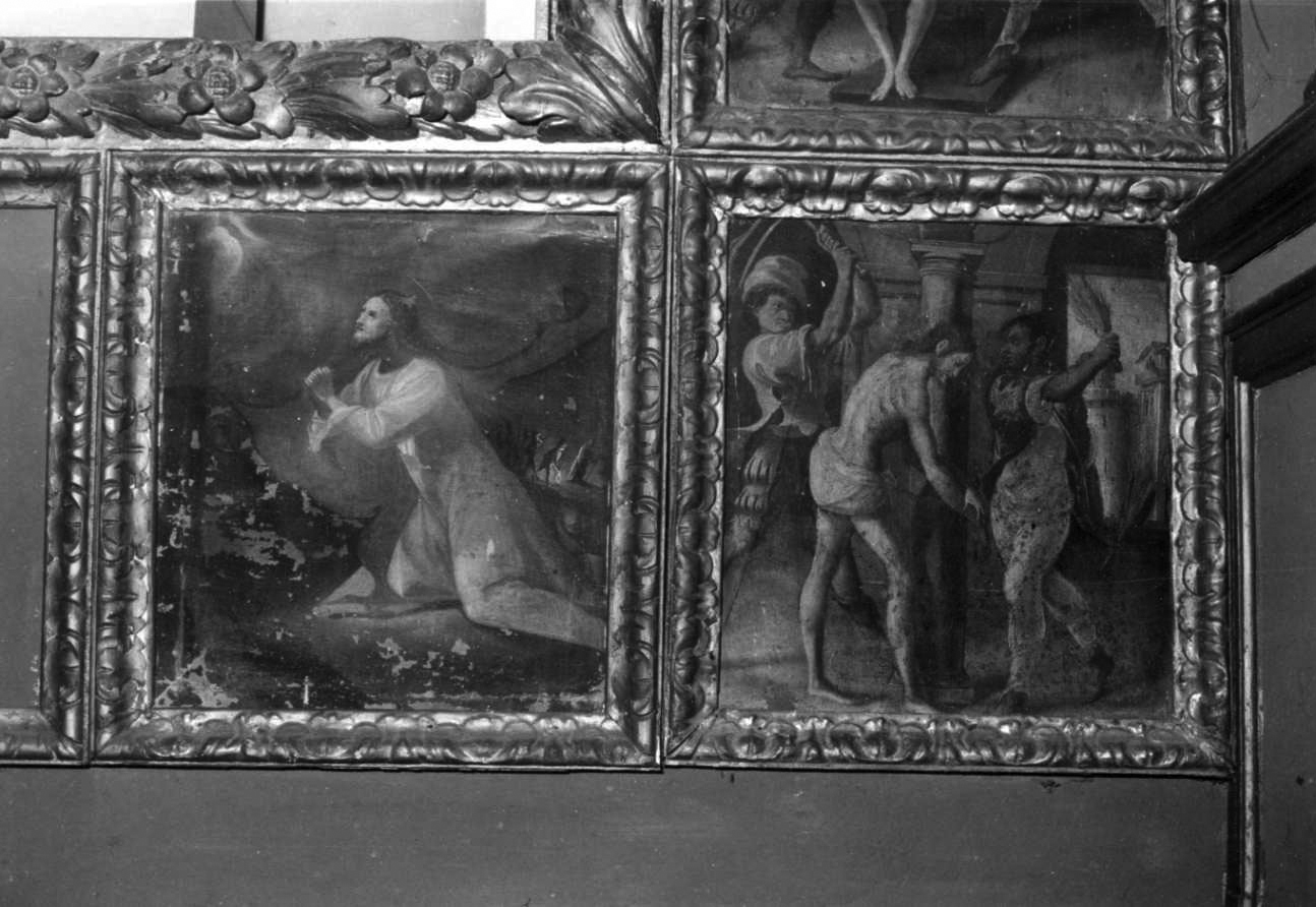 flagellazione di Cristo (dipinto, elemento d'insieme) - ambito vercellese (primo quarto sec. XVIII)