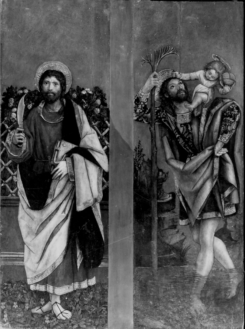 San Bartolomeo (dipinto, elemento d'insieme) di Ferrari Defendente (inizio sec. XVI)
