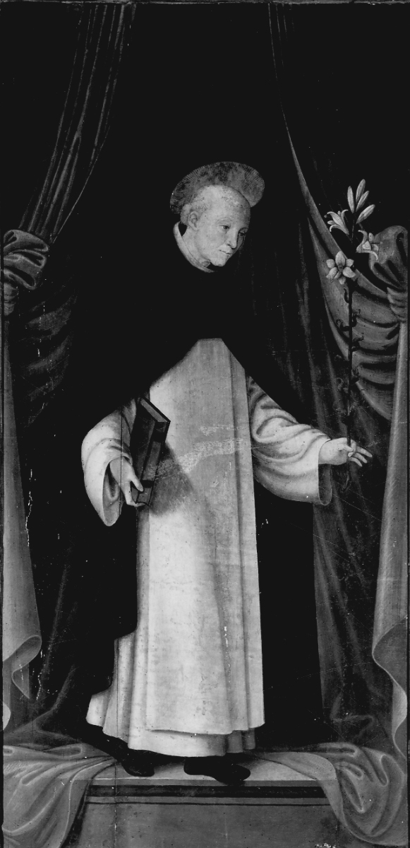 San Domenico (dipinto, opera isolata) di Oldoni Boniforte (metà sec. XVI)